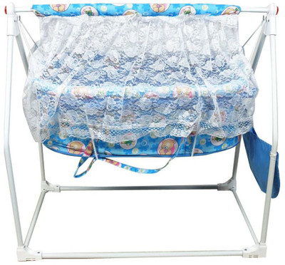 

Variety Gift Centre Deluxe Cradle Cum Cot For Kids(Blue)