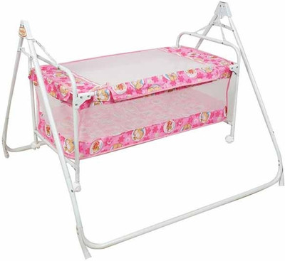 Variety Gift Centre Birdie Baby Cradle(Pink)