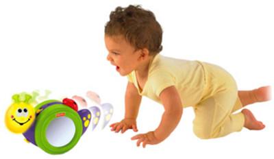 Fisher-Price Go Baby Go 1-2-3 Crawl Along Snail