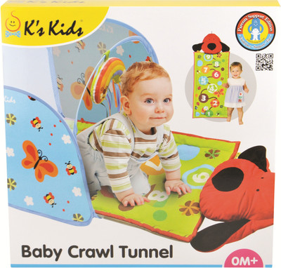 

K's Kids Baby Crawl Tunnel(Multicolor)