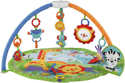

Fisher-Price Rainforest Friends Musical Gym(Multicolor)