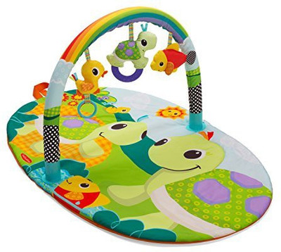 

Infantino Topsy Turvy Explore And Store Activity Gym Turtles(Multicolor)