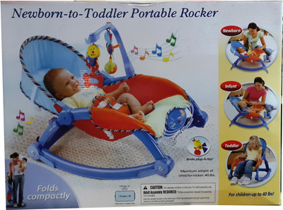 

Green Zone Newborn Toddler to Portable Rocker(Multicolor)