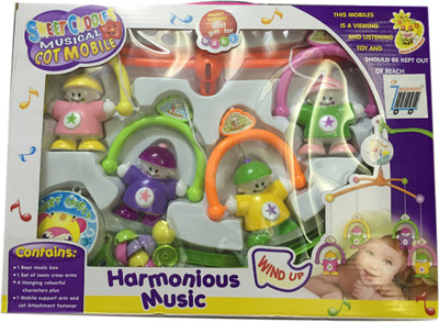 

Cp Bigbasket Sweet Cuddles Musical cot Mobile(Multicolor)