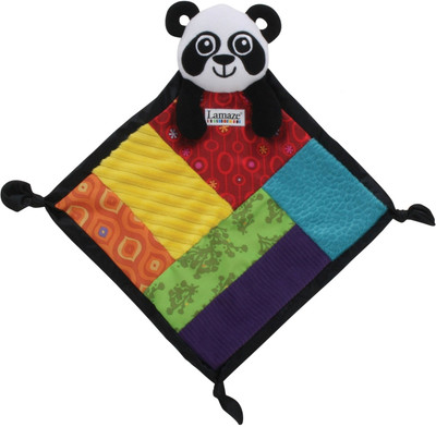 

Funskool-Lamaze Contrast Panda Blankie Toy(Multicolor)