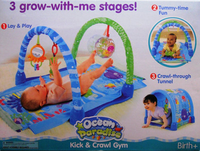 

Baby Grow Ocean Paradise Kick & Crawl Gym(Blue)