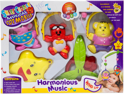 

Aaryan Enterprise Cradle Musical Rattle For Infants Gift Set Toy(Multicolor)