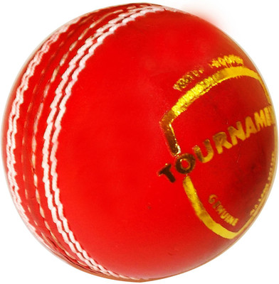 

TOURNAMENT rd-1001 Cricket Leather Ball(Pack of 1, Red)