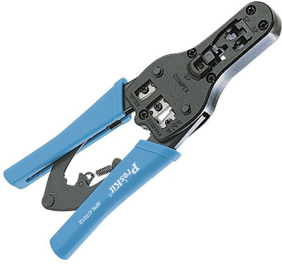 Proskit 8PK-CT012 4/6/8P Telecom Crimp Tool (225mm) Manual Crimper