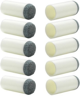 

JBB SLIP ON CUE TIPS 10 MM FOR SNOOKER AND POOL CUE (10 PIECE) all purpose Snooker, Pool Cue Stick(Plastic)