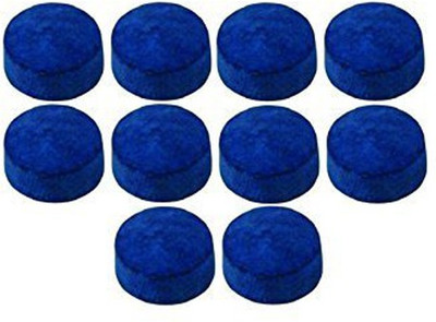

JBB 13 MM CUE TIPS (PACK OF 10PIECES) all purpose Snooker, Pool Cue Stick(Microfibre)