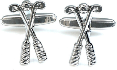tiekart Brass Cufflink(Silver)