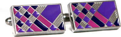 

Blacksmithh Enamel Cufflink(Pink)