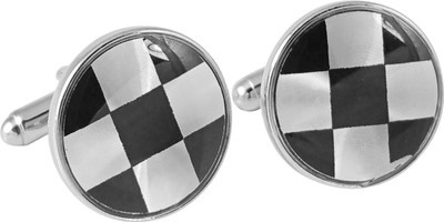 

Ammvi Creations Stainless Steel Cufflink(Grey)