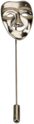 tiekart Metal Tie Pin(Silver)