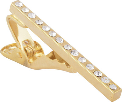 JIHUZUR Brass Tie Pin(Gold)