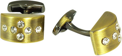 

Ammvi Creations Alloy Cufflink(Gold)