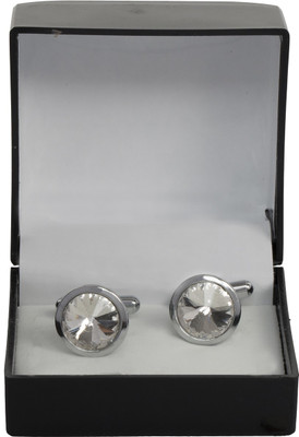 Paranoid Brass Cufflink Set(White)