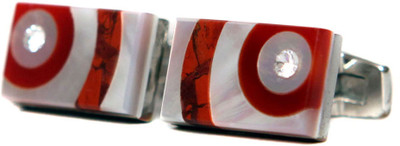 

Blacksmithh Shell Cufflink(Red)