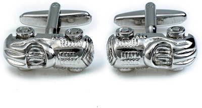 36% OFF on tiekart Brass Cufflink(Silver) 36% OFF on tiekart Brass Cufflink(Silver)