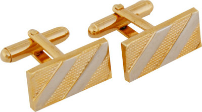 

Dillidil Metal Cufflink(Silver, Gold), Gold;silver