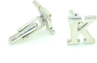10% OFF on Leaf Jewel Alloy Cufflink(Silver)