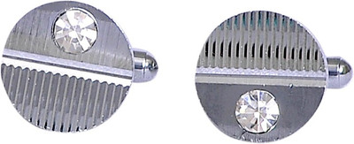 

Elite Neckties Metal Cufflink Set(Silver)