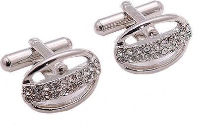 34% OFF on tiekart Brass Cufflink(Silver) 34% OFF on tiekart Brass Cufflink(Silver)