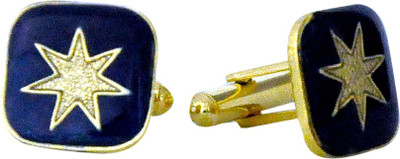 

Elite Neckties Metal Cufflink Set(Blue)
