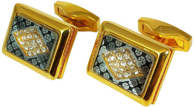 

Ammvi Creations Alloy Cufflink(Gold)