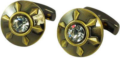 

Ammvi Creations Alloy Cufflink(Gold)