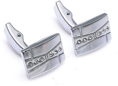 34% OFF on tiekart Brass Cufflink(Silver) 34% OFF on tiekart Brass Cufflink(Silver)