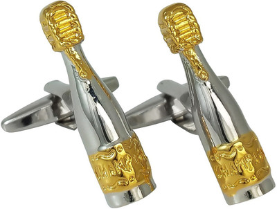 

Ammvi Creations Alloy Cufflink(Silver)