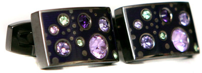 

Blacksmithh Enamel Cufflink(Purple)