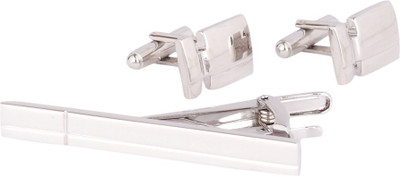

Park Avenue Metal Cufflink Set(Silver)