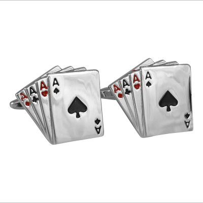 

Ammvi Creations Alloy Cufflink(Silver)