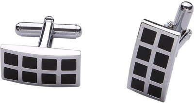

The Jewel Box Stainless Steel Cufflink(Black)