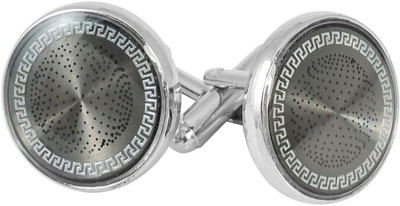 

Ammvi Creations Stainless Steel Cufflink(Black)