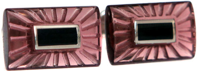 

Blacksmithh Crystal Cufflink(Purple)