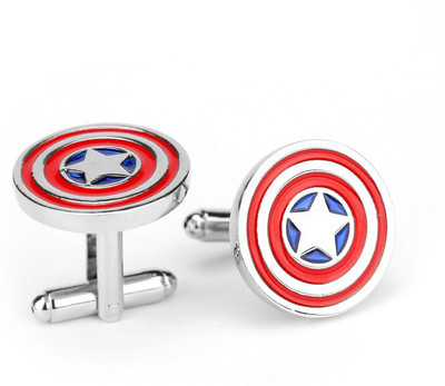 

SS Stainless Steel Cufflink(Red)