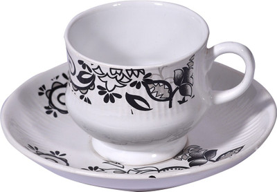 

LUCINA Bone China(Multicolor, Pack of 12)