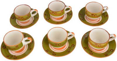 

LUCINA Bone China(Multicolor, Pack of 12)