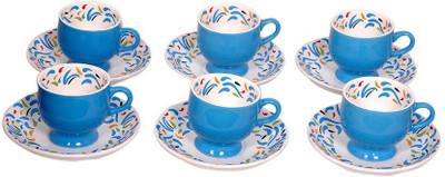 

Elite Handicrafts Ceramic(Blue, Pack of 12)