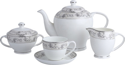 

Aspirationz Bone China(Multicolor, Pack of 15)