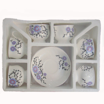 

Shakti SC712 Bone China(White, Pack of 12)