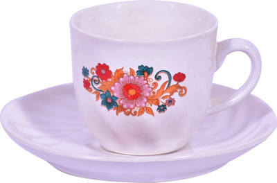 

LUCINA Bone China(Multicolor, Pack of 12)