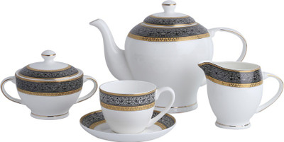 

Aspirationz Bone China(Multicolor, Pack of 15)