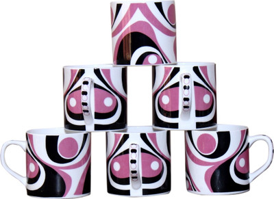 9% OFF on Pearl Bone China(Multicolor, Pack of 6) 9% OFF on Pearl Bone China(Multicolor, Pack of 6)