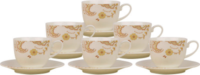 

Ducati MAGICAL Bone China(White, Gold, Pack of 12)