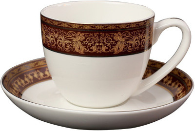

Aspirationz Bone China(Multicolor, Pack of 12)